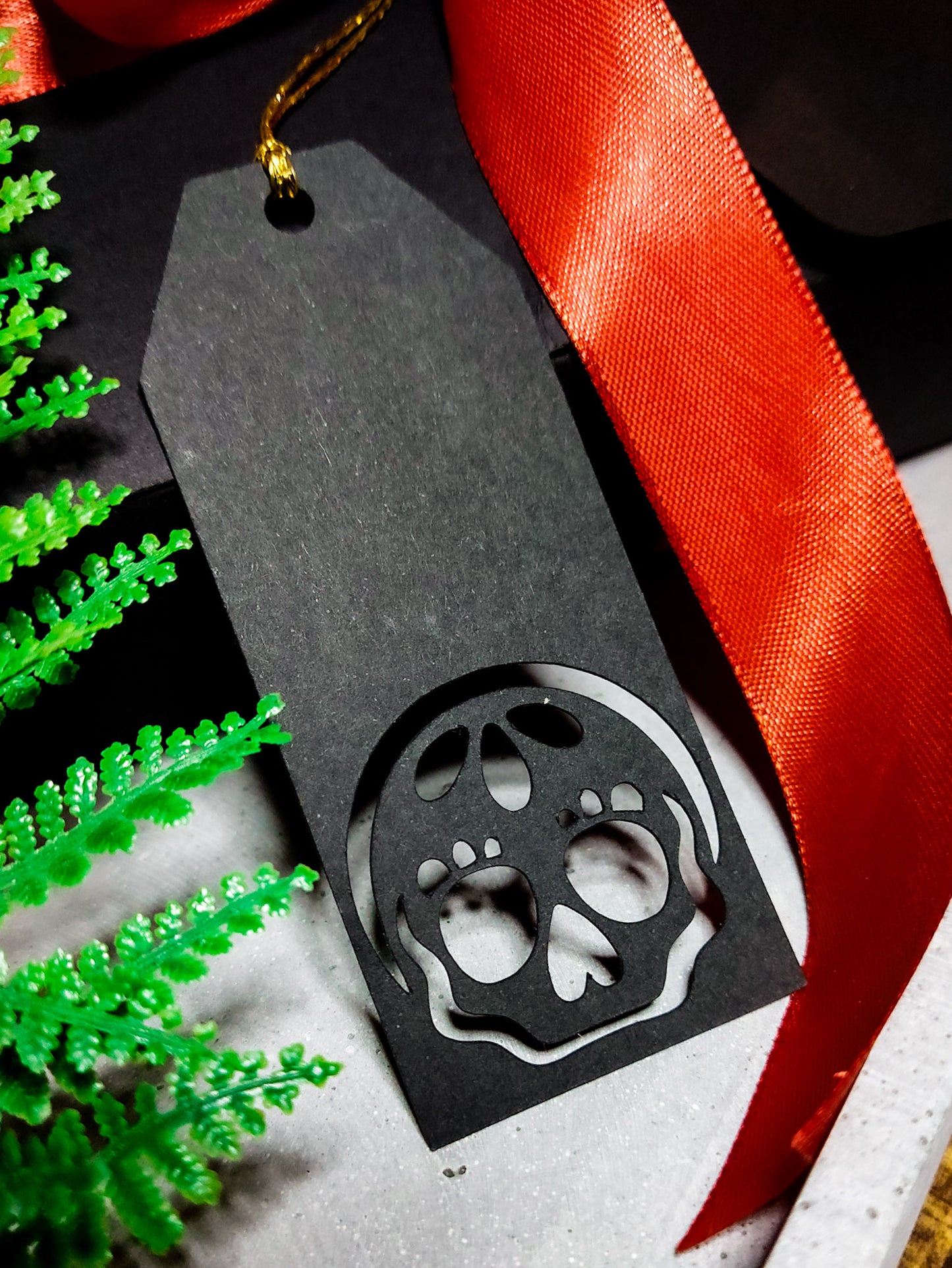 Merkimiðar Hauskúpa