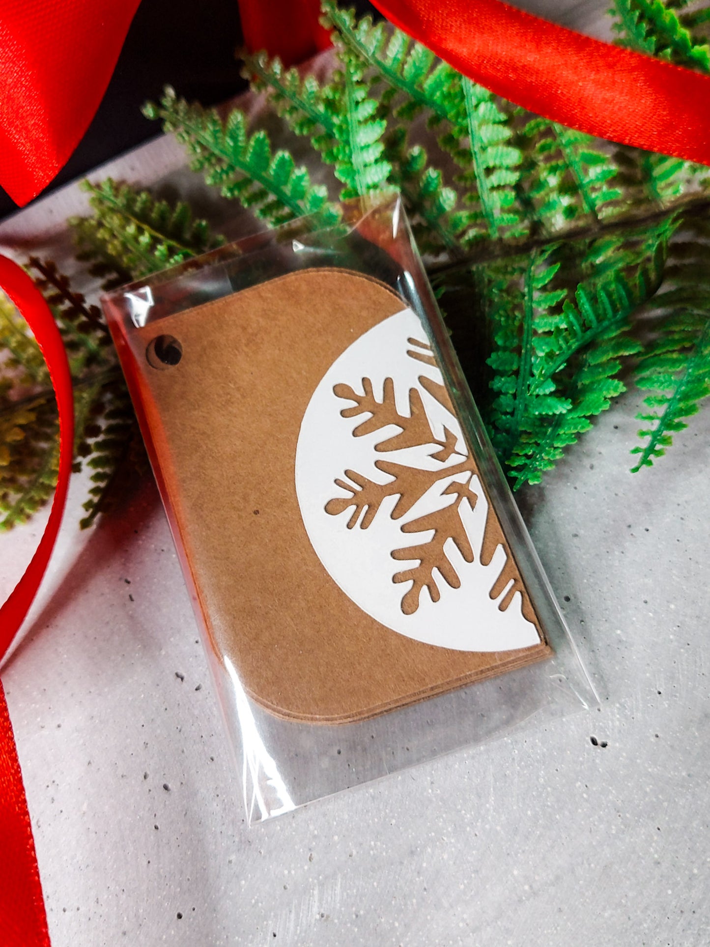 Merkimiðar Frostrós brún