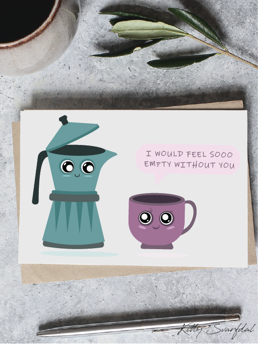 Tækifæriskort Empty Without You