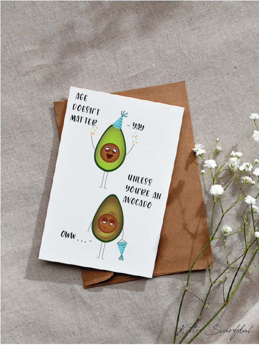 Tækifæriskort Age Doesn't Matter