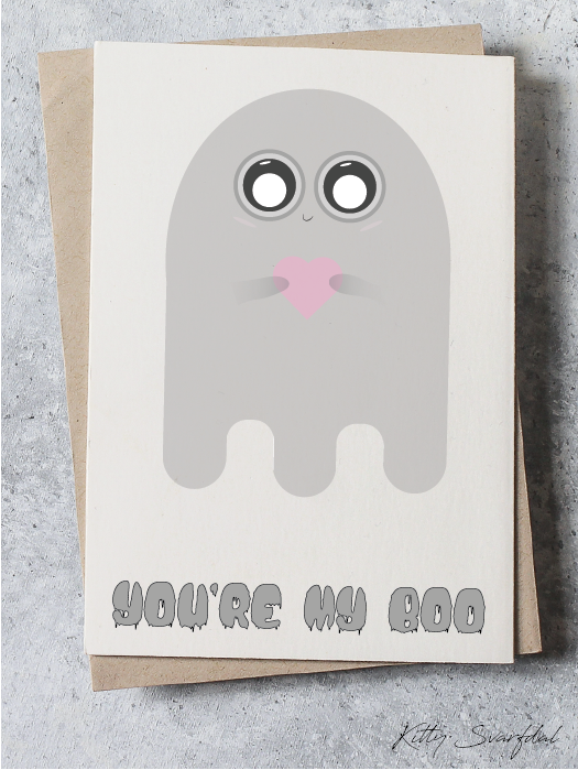 Tækifæriskort You're My Boo