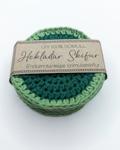 Heklað Baðsett
